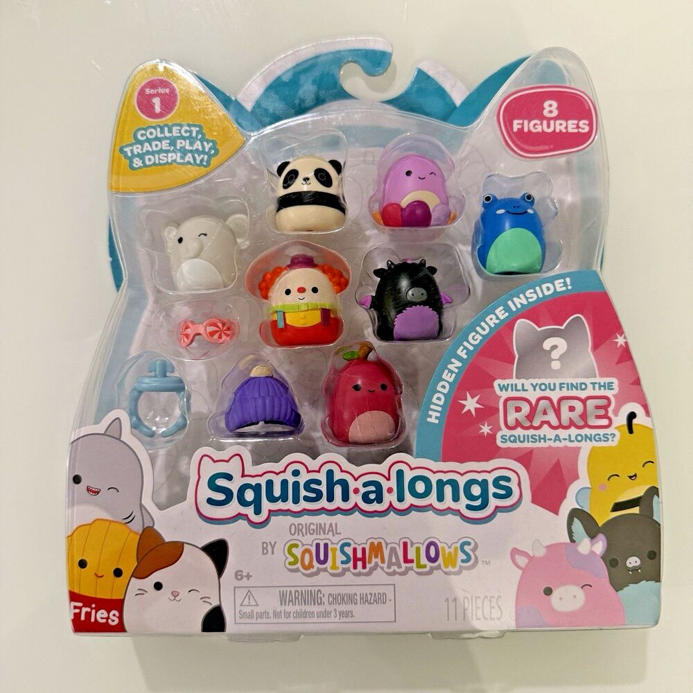 Squish-a-longs Series 1 - Mini-Squish - 8-Pack -  Squishmallows